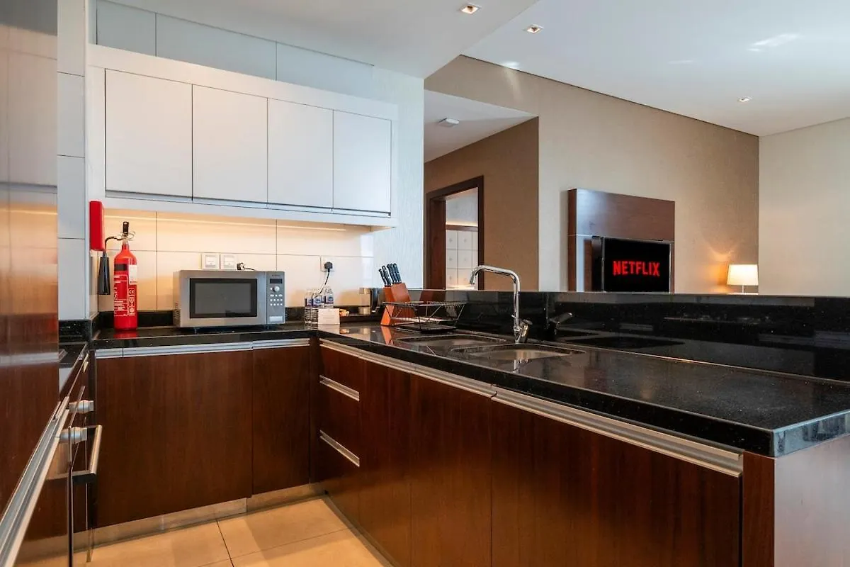 Elegant 2Br New & Canal & Burj Views & Pool & Gym Dubai Apartment